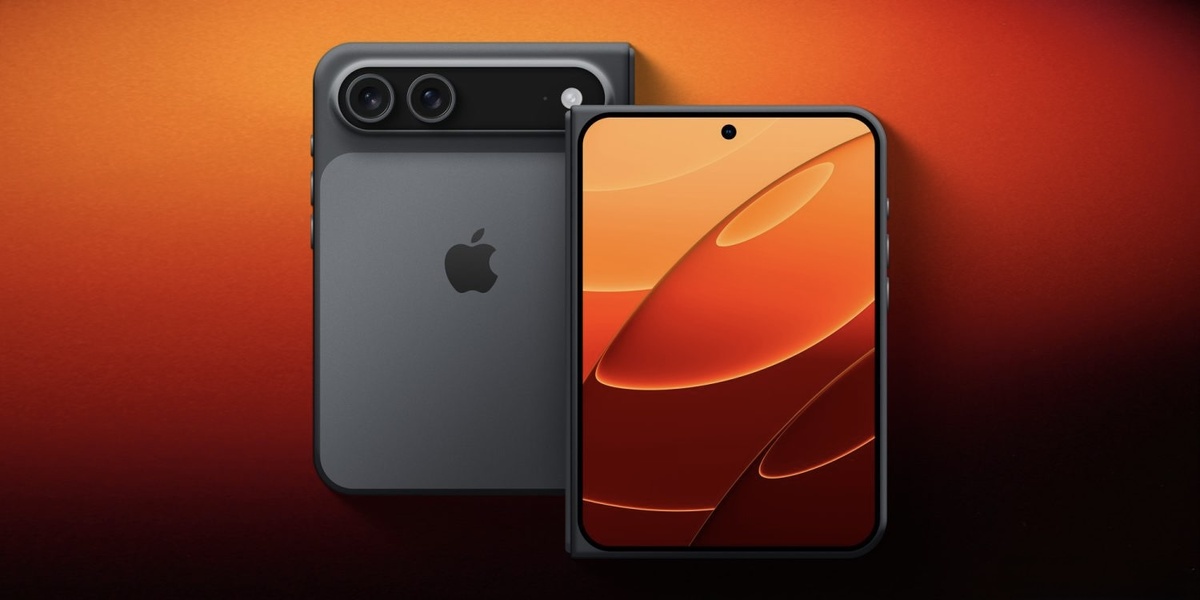    iPhone Fold уже на стадии слухов выглядит интересно. Изображение: 9to5mac.com