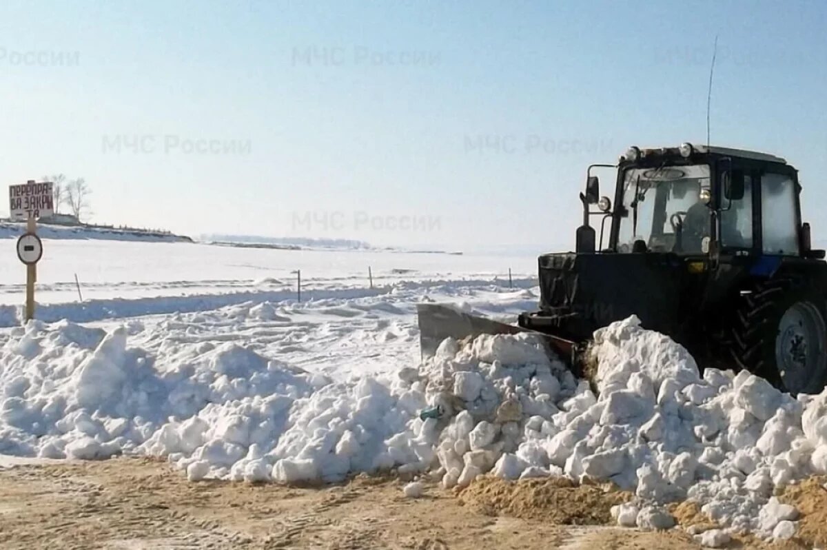    В Шелеховском и Усть-Кутском районах закрывают ледовые переправы