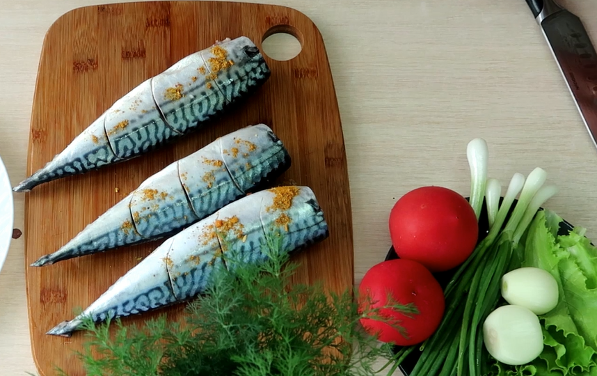 Натираем специями