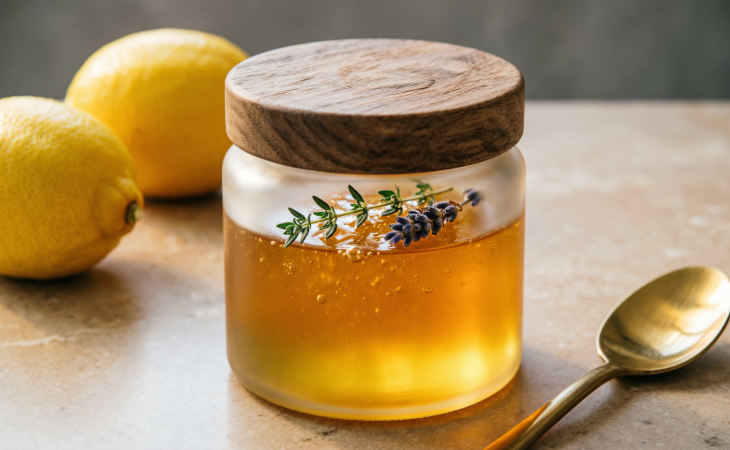 Мед. Фото: сгенерировано с помощью нейросети "Сhat.qwen.ai", "Атмосфера"