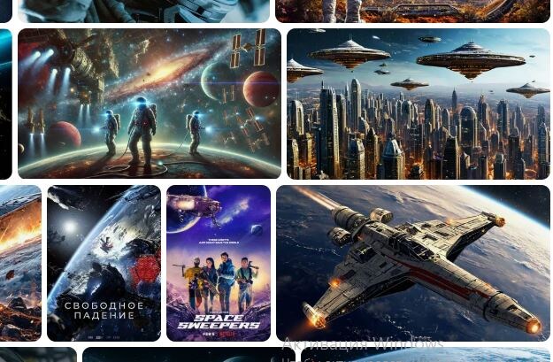 Запрос Яндекса "фильмы о космосе"