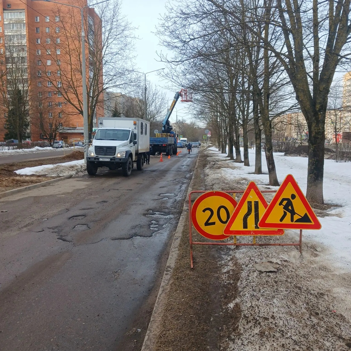 Возле Маркса 88 будут выполнены раскопки и ремонт водопровода