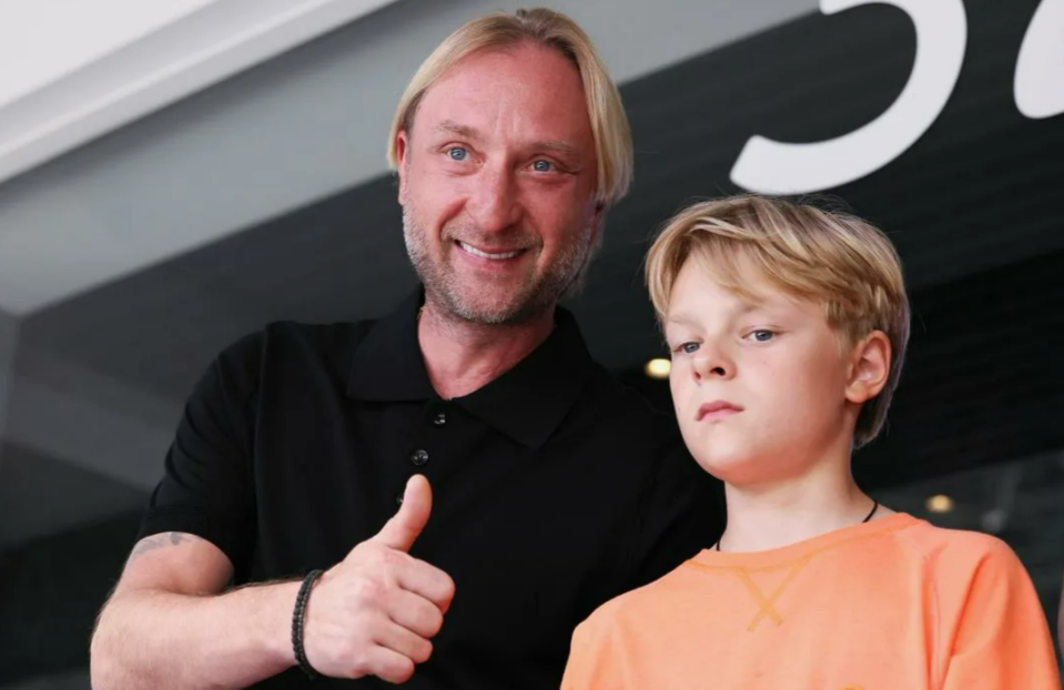 Евгений и Александр Плющенко