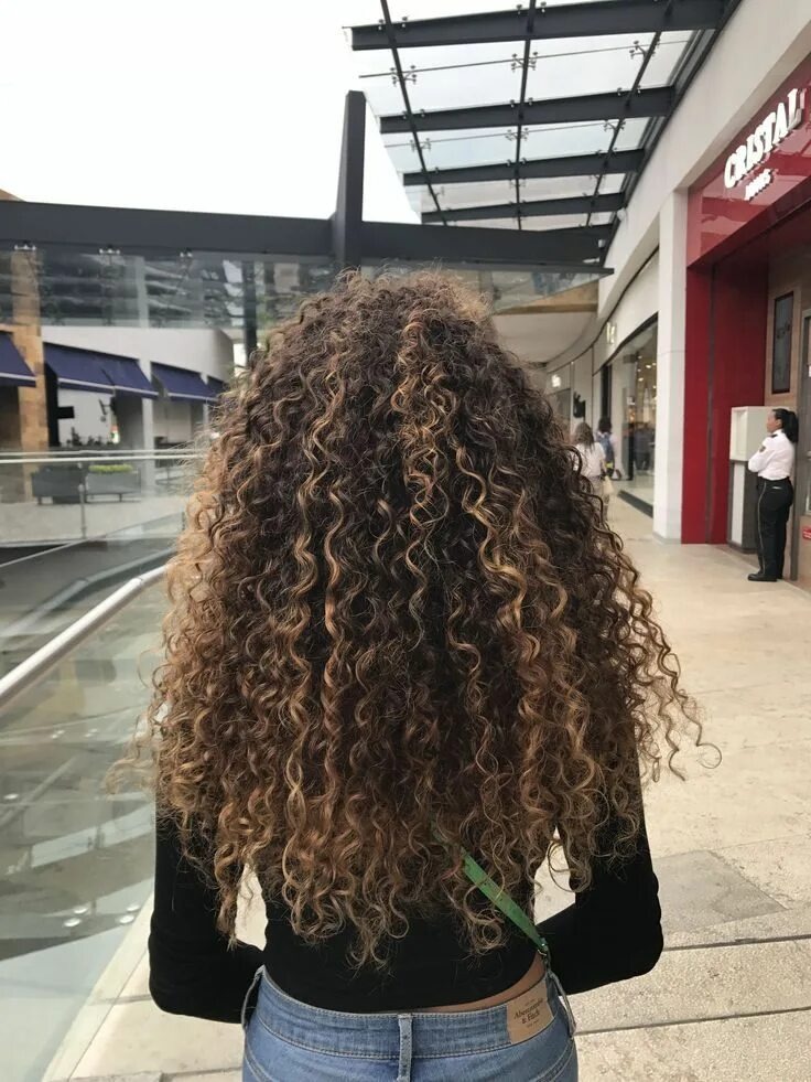 Curly hair