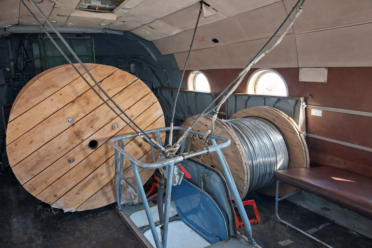 Перевозка грузов вертолетами,  фюзеляжная загрузка и на внешней подвеске