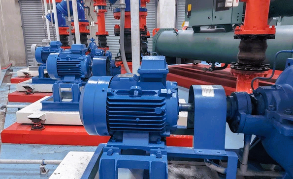 Двигатели со встроенным тормозом