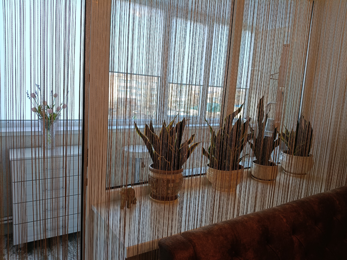 Вид из зала