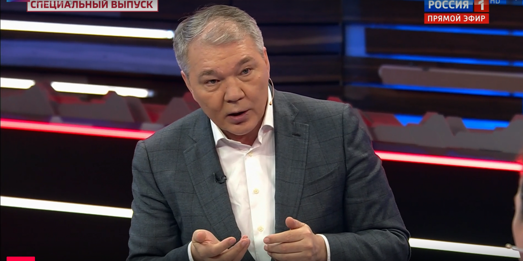 Калашников в передаче "60 минут": "Мы должны думать о себе"; "Нет ни одного хорошего фильма, снятого Кончаловским"