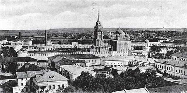 Дореволюционное фото Тульского кремля