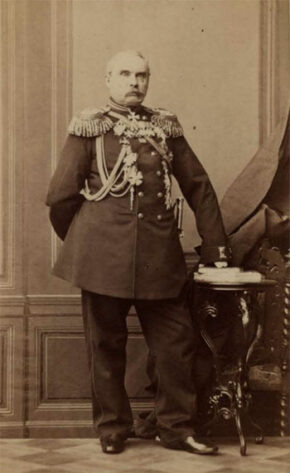 Первый начальник Кубанской области и Наказной атаман граф Н.И. Евдокимов.