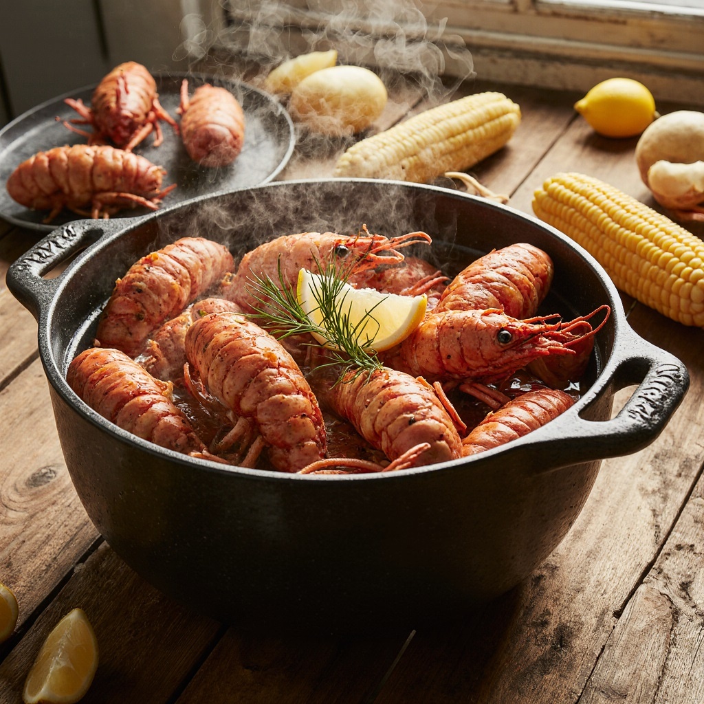 Вареные раки