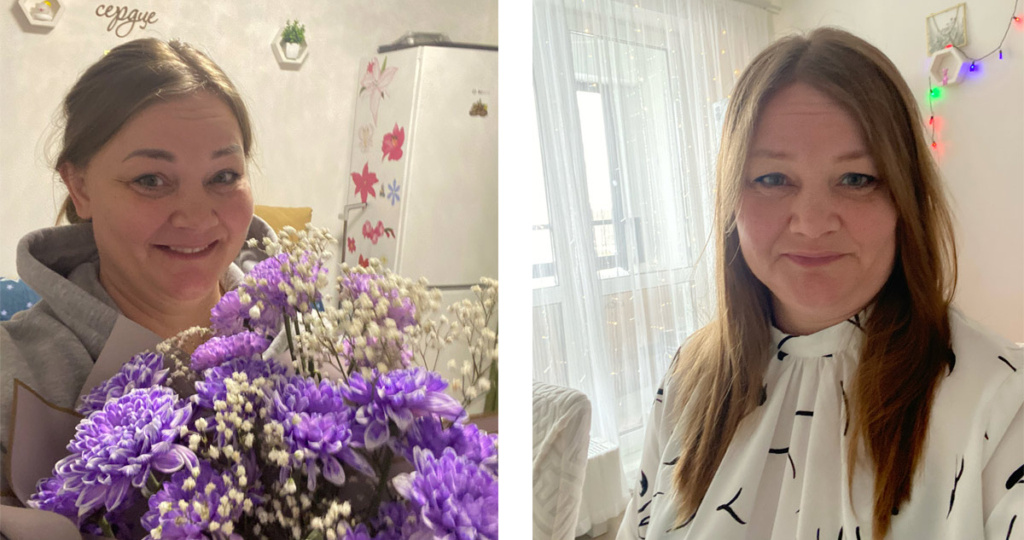 Наталья снова может улыбаться!