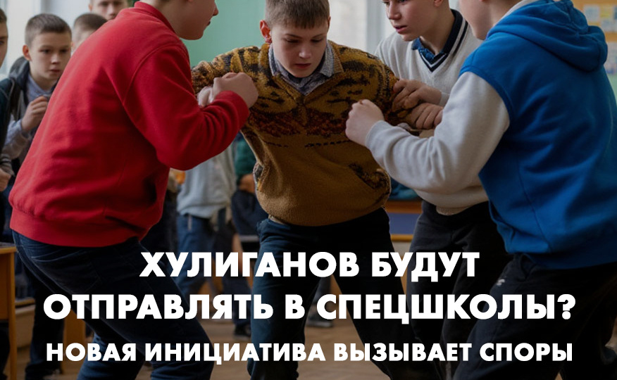 Хулиганов будут отправлять в спецшколы? Новая инициатива вызывает споры
