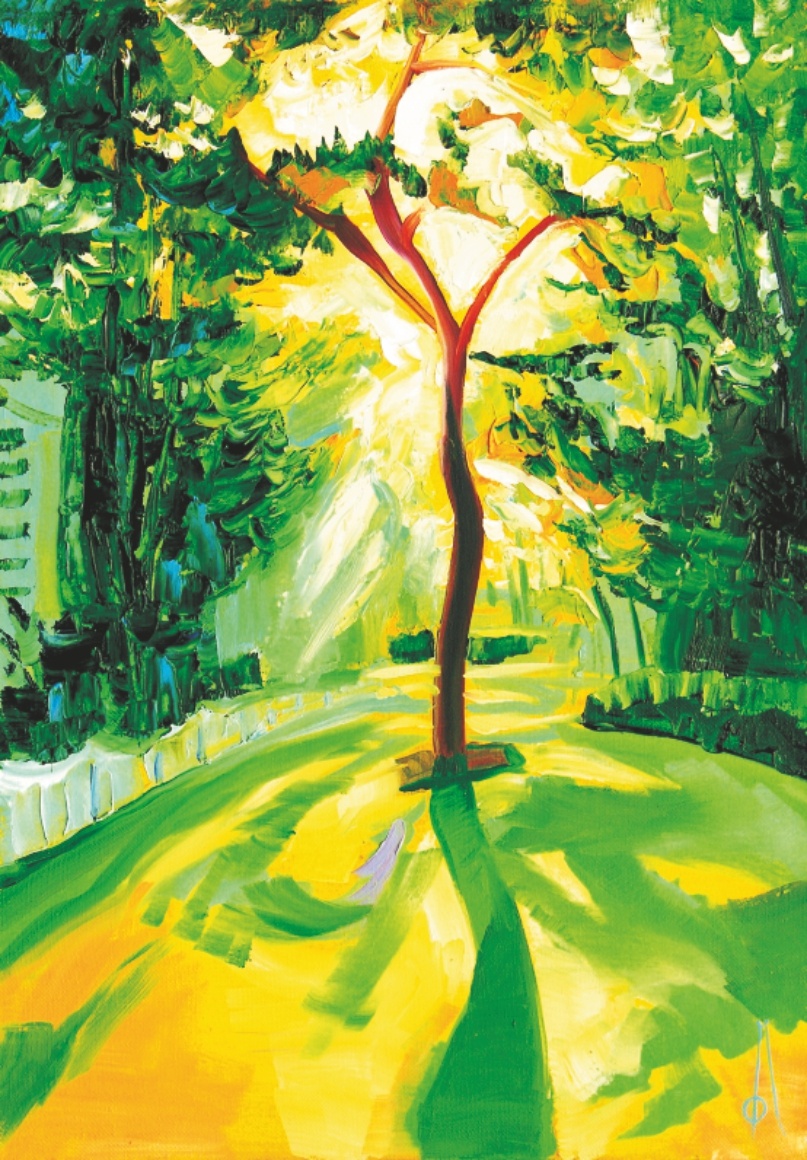 Утро на маленькой площади. 2007 год. О. А Мелехов
