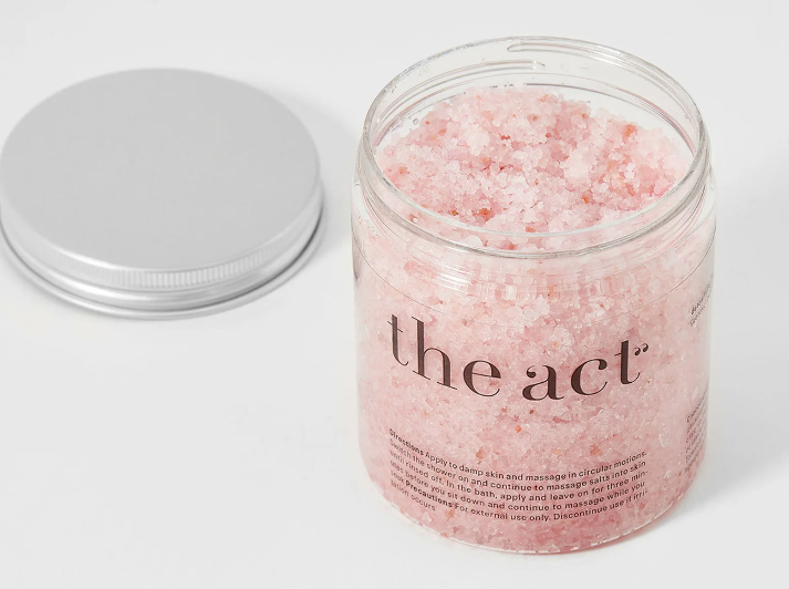 детокс-скраб для ног The Act detoxifying leg scrub