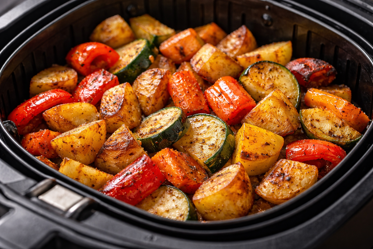 Овощи в аэрогриле