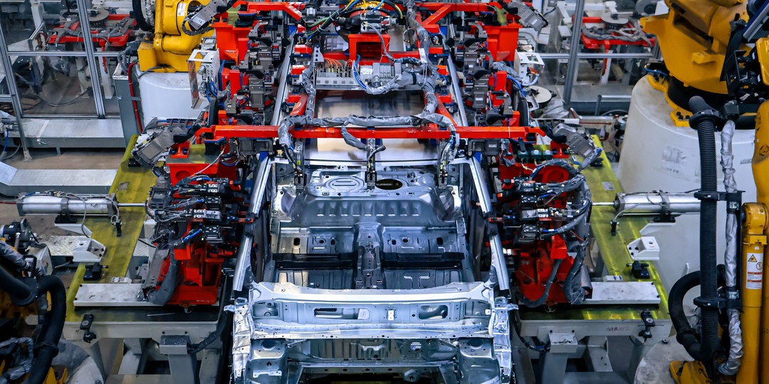 Первый кузов автомобиля Jeland сварен на бывшем российском заводе GM