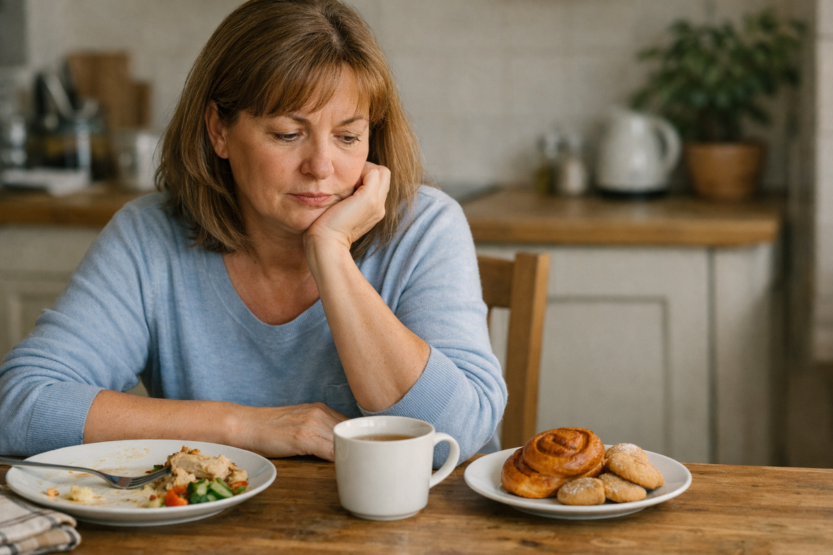 «Поела нормально, а всё равно тянет на булочки, печенье, сладкое». После обычной еды тяга к сладкому не всегда говорит о слабой воле.