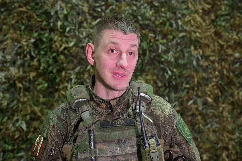    Боец "Гора" верит, что его спасла на передовой вера в Бога. Фото: Народный фронт Запорожской области