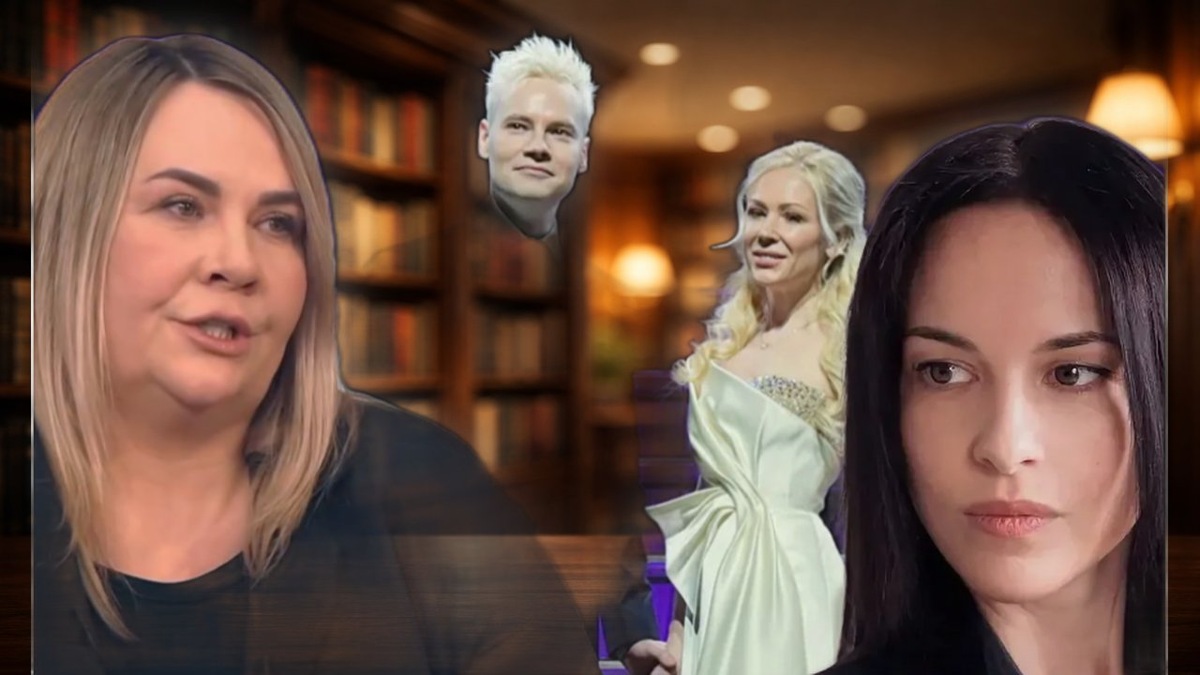 На фото: Людмила Дронова в студии программы «Судьба человека» (март 2026 года).