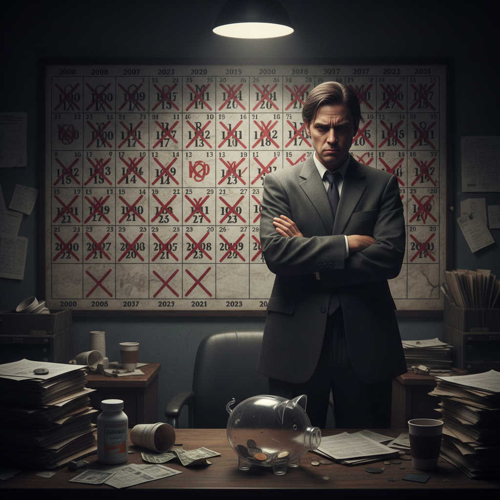 Каждый год промедления — это не просто упущенный взнос. Это упущенный год работы сложного процента.