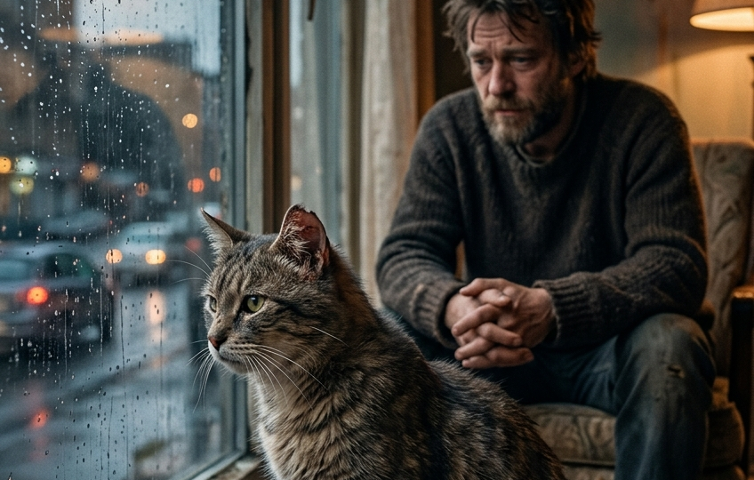 Кот вернулся спустя долгое время, но это был уже не тот кот (рассказ)