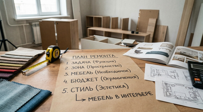 Когда есть план по зонам и задачам, обустройство идет спокойнее и без лишних трат на случайные покупки.