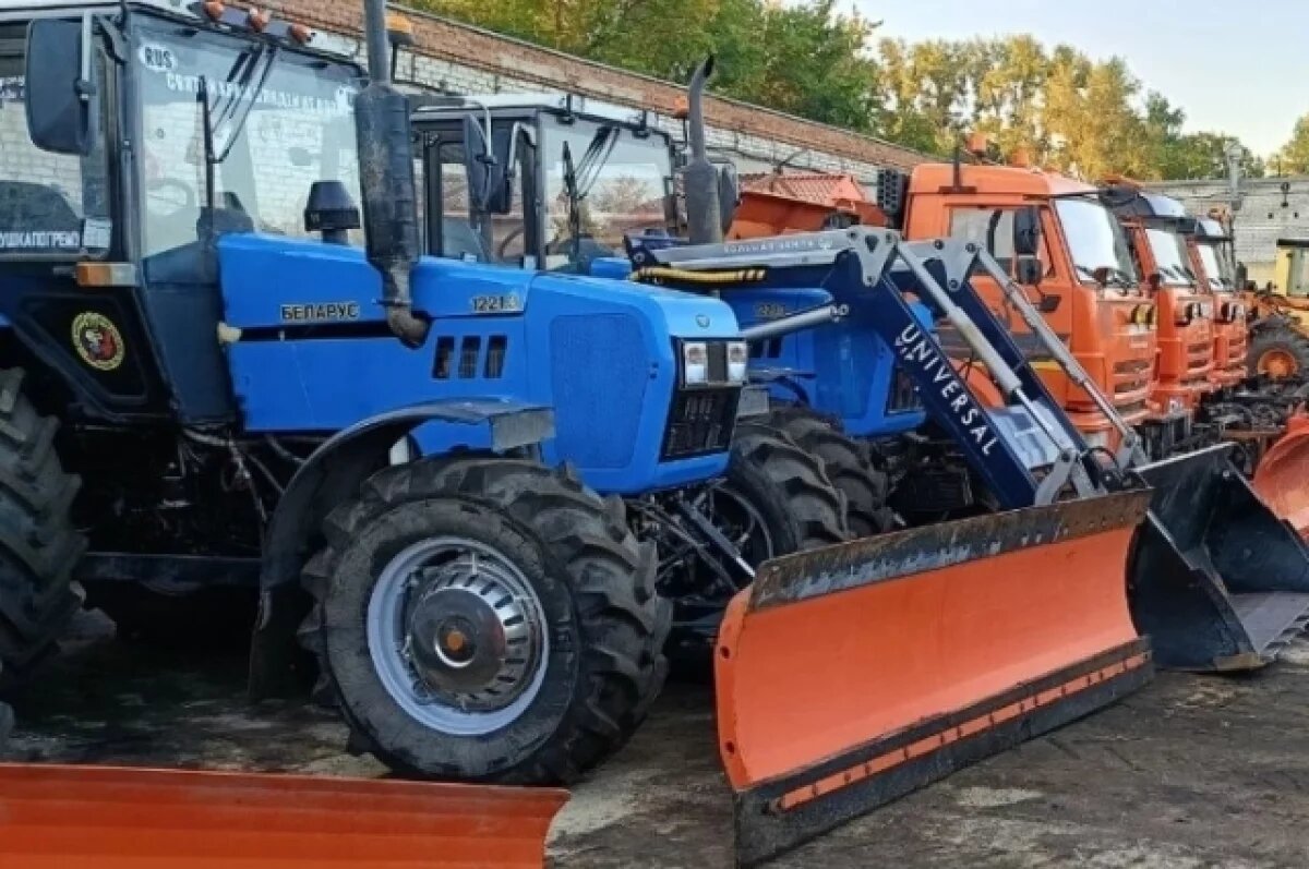    В автопарке ульяновских озеленителей появится мощный трактор