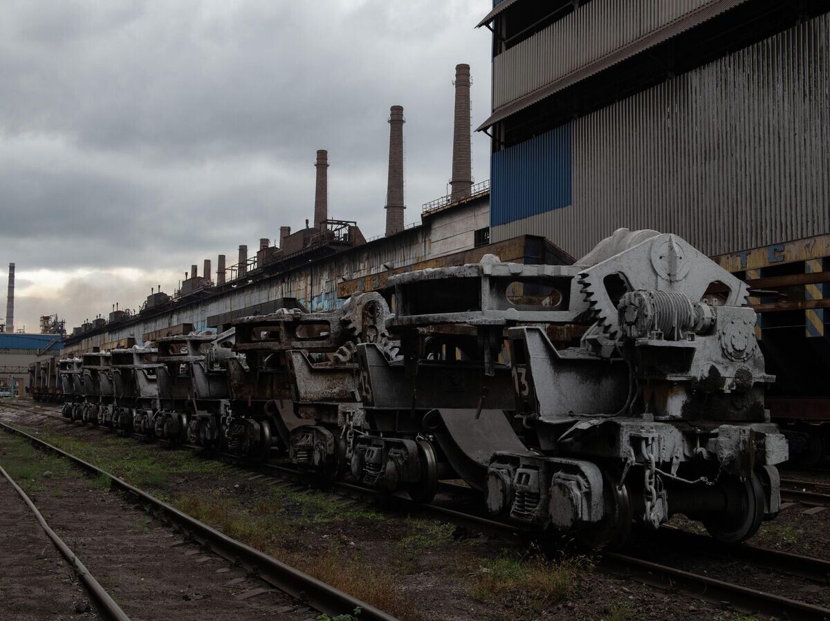    Алчевский металлургический комбинат в ЛНР | © РИА Новости / Валерий Мельников