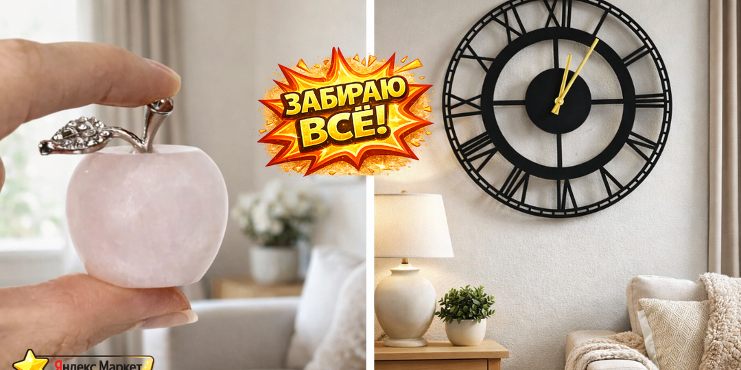 Неочевидные мелочи, из-за которых дома становится по-настоящему уютно: 5 находок с Яндекс Маркета, которые меняют атмосферу