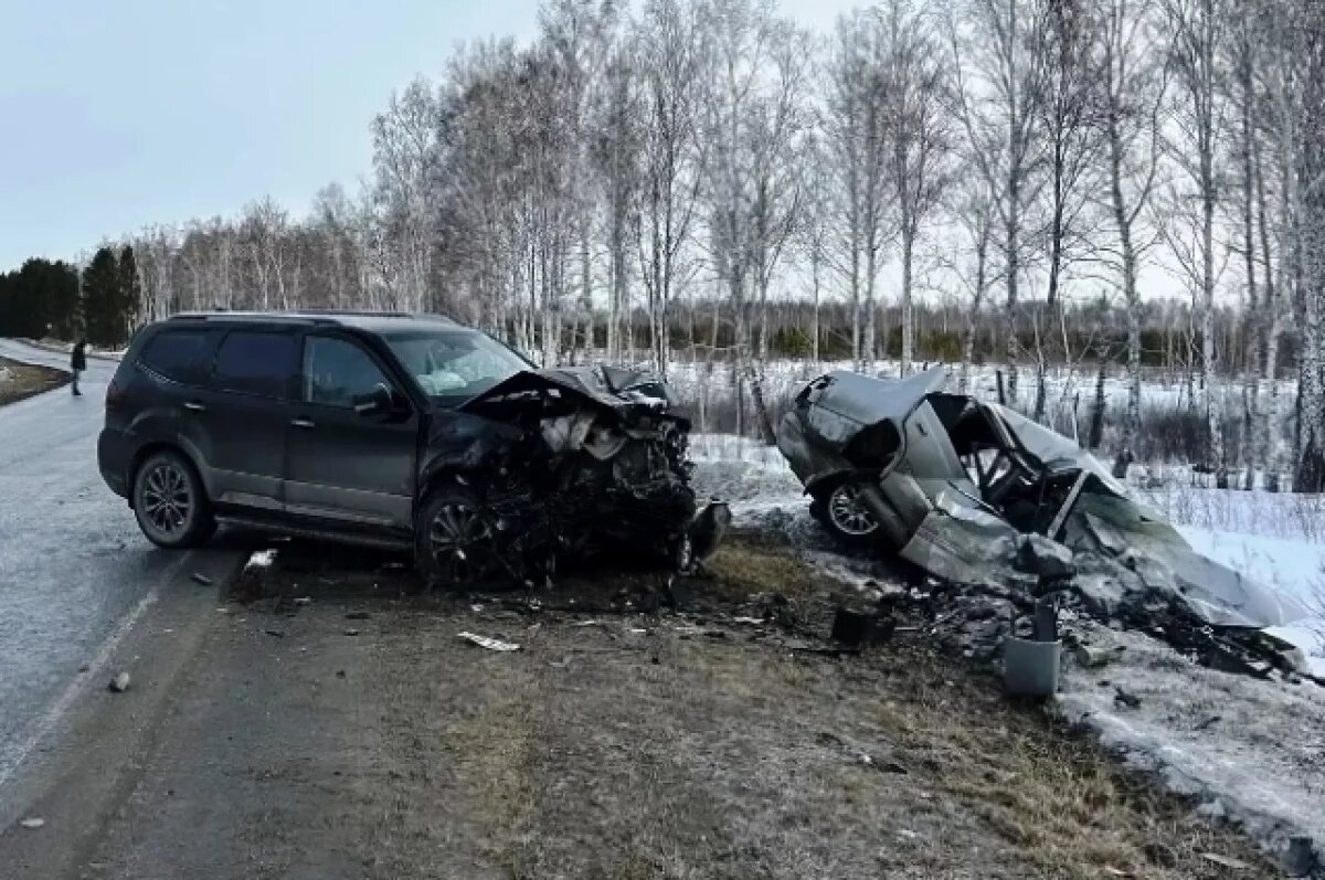    Под Саргаткой в лобовом ДТП погибли водитель и девушка-пассажир