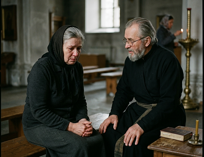 Как поступить, если мои взрослые дети отвернулись от меня, и я боюсь остаться без церковного напутствия в конце жизни?