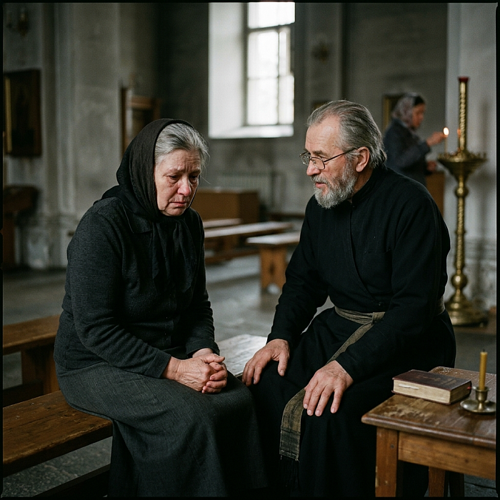    Как поступить, если мои взрослые дети отвернулись от меня, и я боюсь остаться без церковного напутствия в конце жизни?