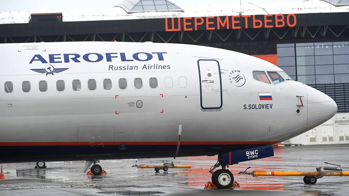 Самолет авиакомпании "Аэрофлот" у международного аэропорта Шереметьево, архивное фото © Sputnik / Максим Блинов