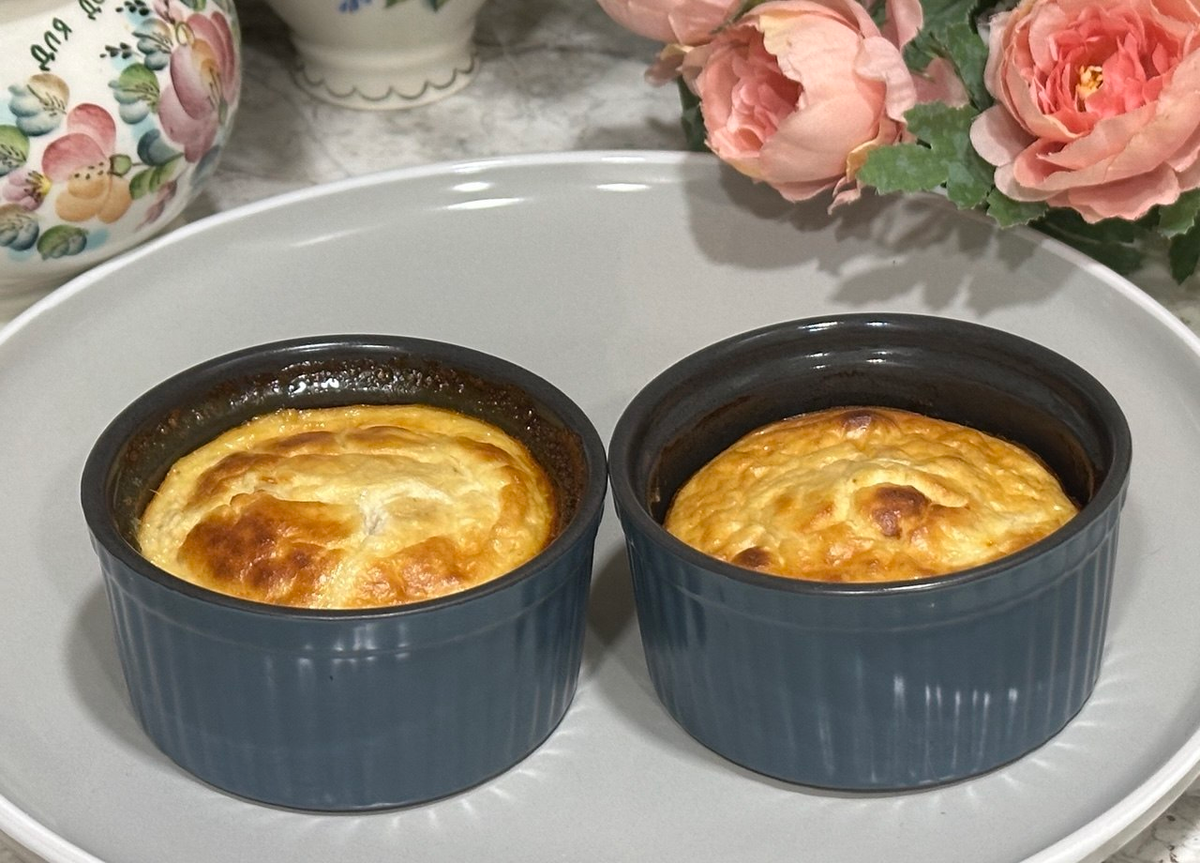 Творожно-банановая запеканка. Фото автора