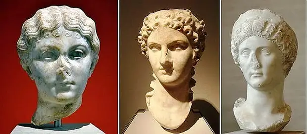 Сестры императора Калигулы. Юлия Ливилла, Юлия Агриппина, Юлия Друзилла.