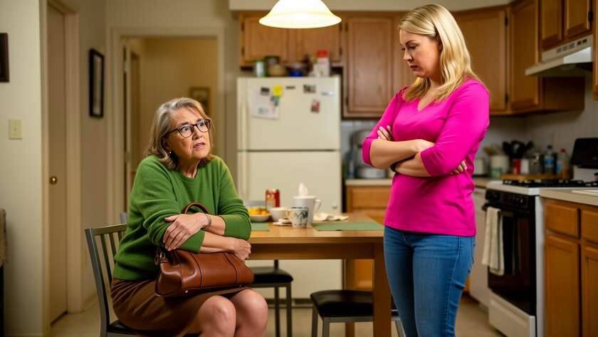 Свекровь выгнала невестку с ребёнком, но через месяц сама просилась к ней ночевать