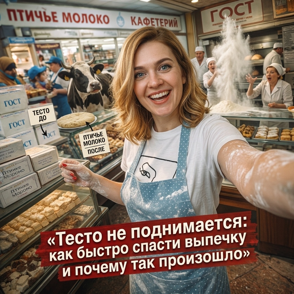    Основные способы реанимации теста и причины, по которым оно не растет. admin