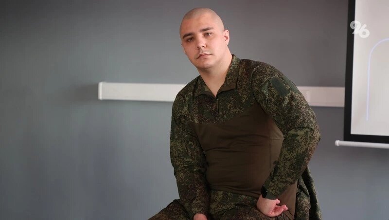    Помощник начальника артиллерии 12-го гвардейского танкового полка Фото: Дмитрий Ахмадуллин / / ИА «Победа26»