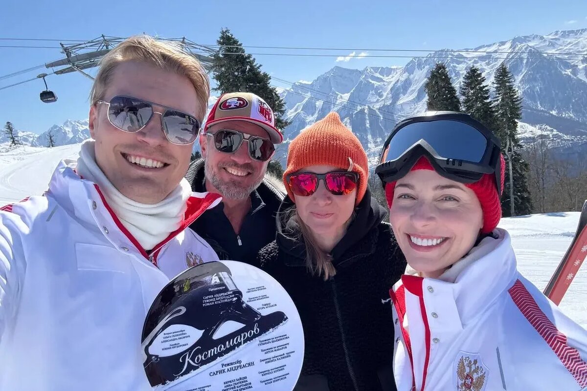     «Большая честь для меня»: Анна Снаткина показала снимки со съемок фильма о Романе Костомарове