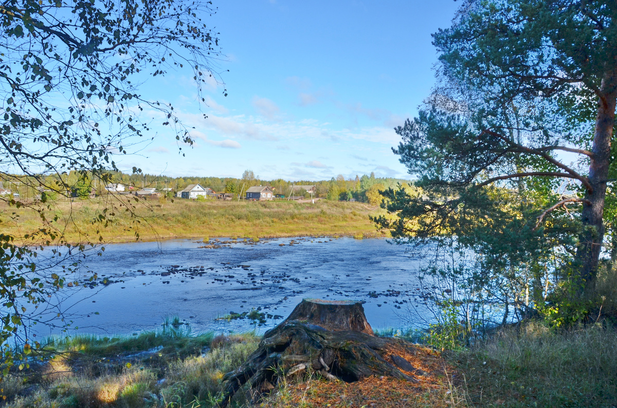 Река Важинка 