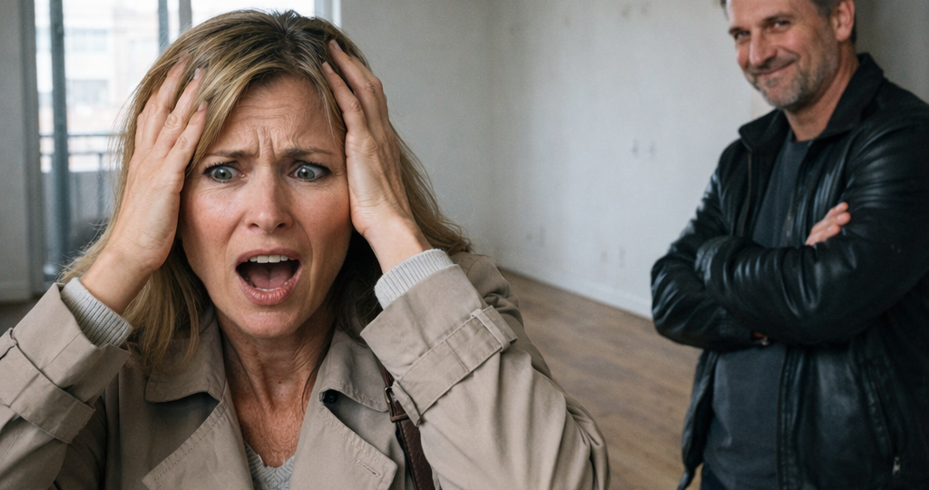 Мой муж после развода явился в квартиру с грузчиками и всё вынес,оставив меня ни с чем.