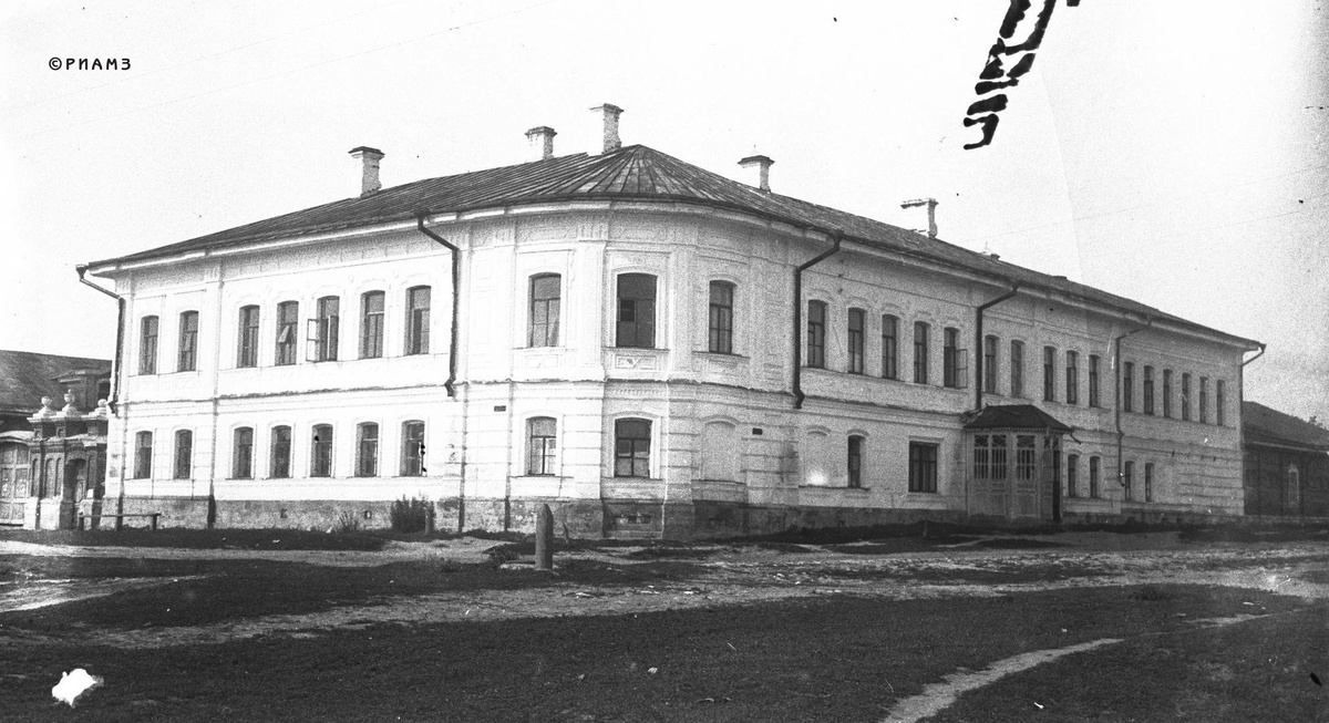 Родильный дом в городе Касимове Рязанской губернии. 1931 г. Фото из коллекции РИАМЗ