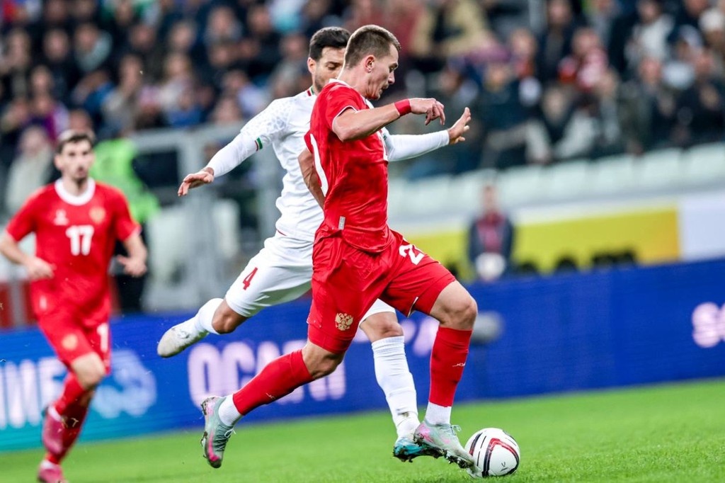    Фото © Telegram / Сборная России по футболу