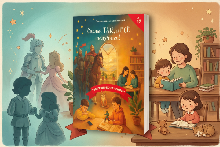 Как помочь ребенку в больнице, в школе и дома: третья книга терапевтических историй Станислава Богдановского «Сделай так, и все получится»