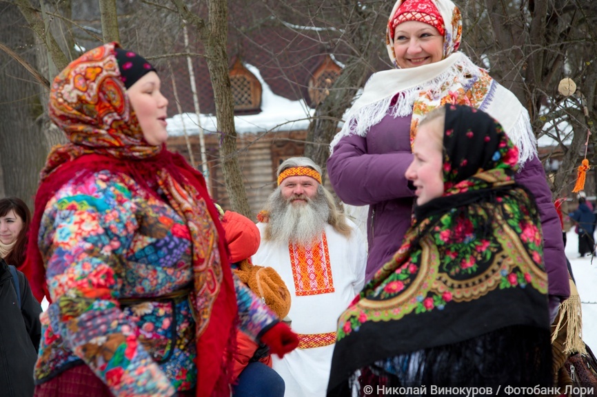Закличка весны в славянский праздник весеннего равноденствия "Красногор"