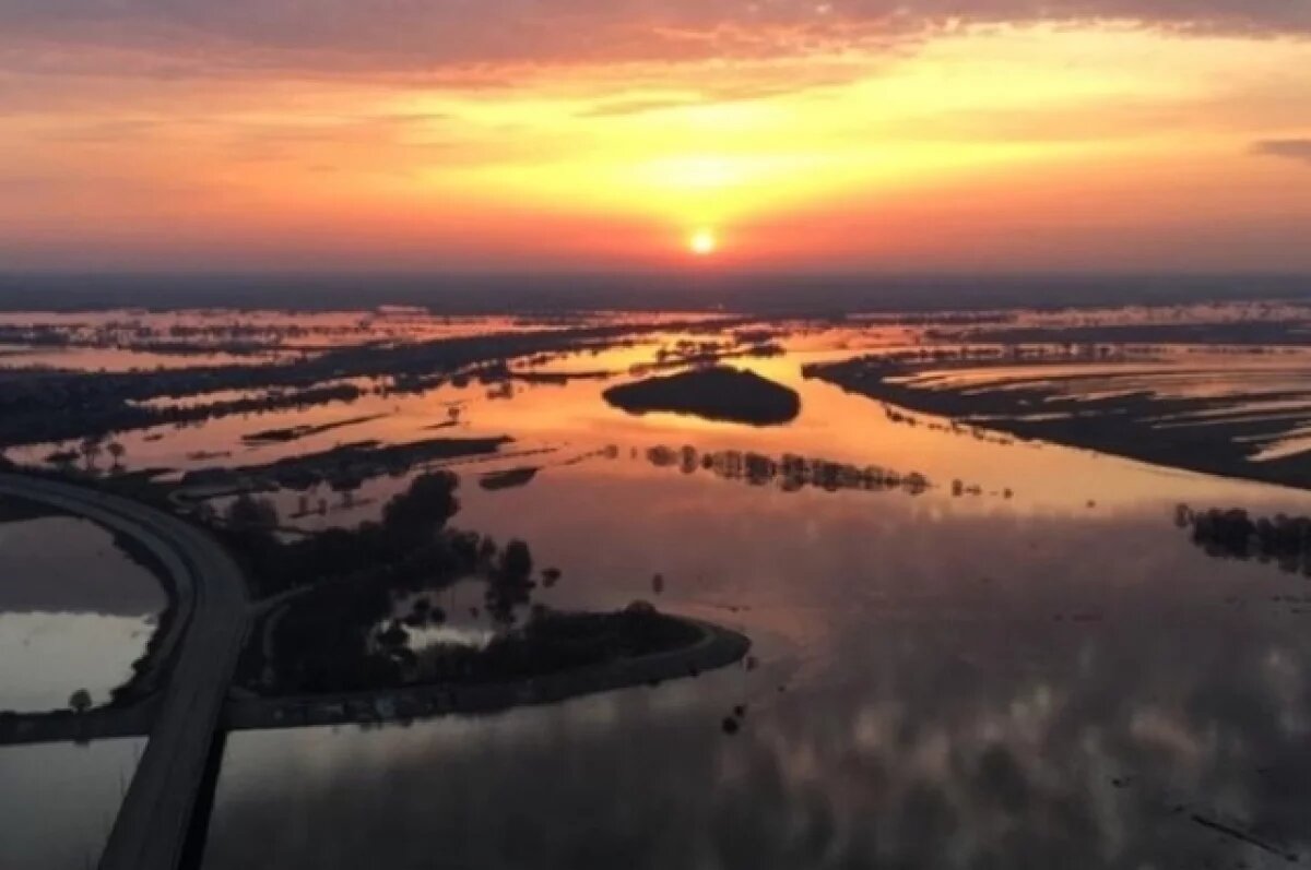    Уровень воды в реках Рязанской области продолжает расти
