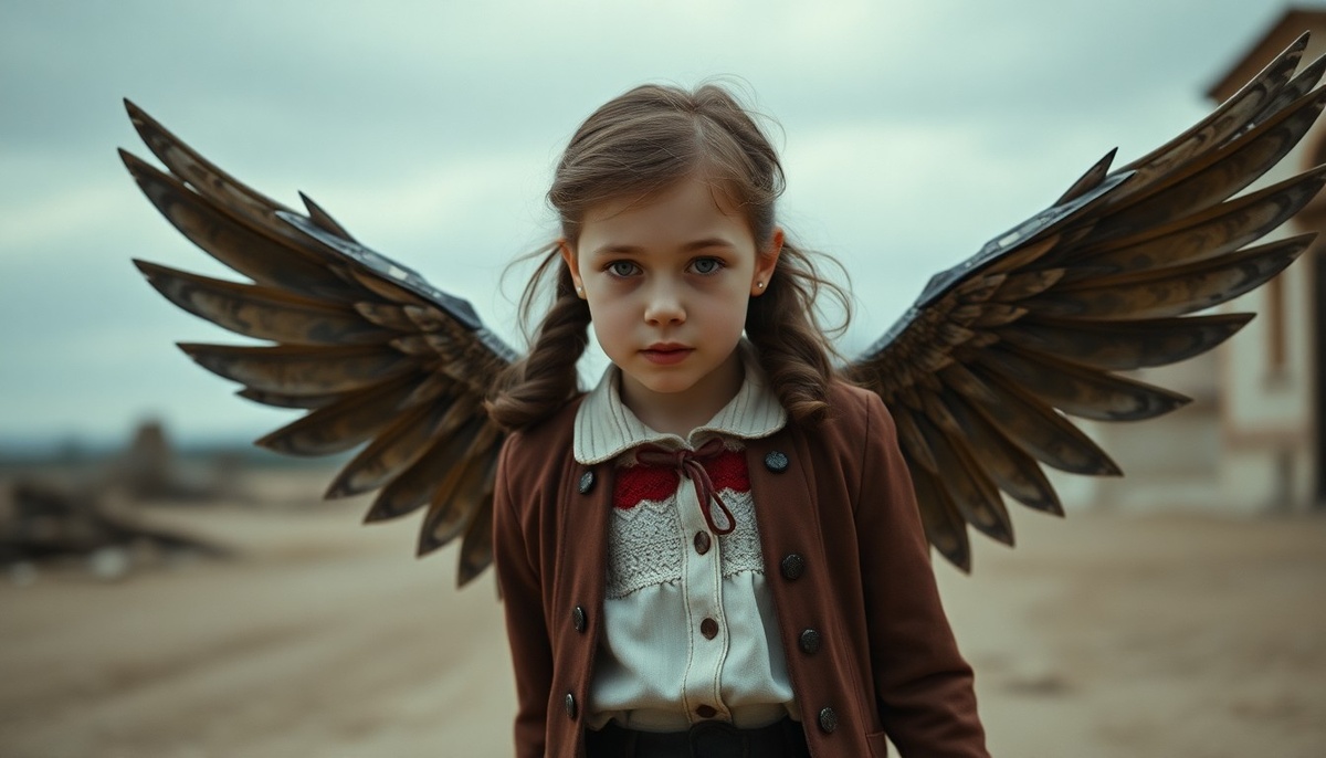 Иногда крылья вырастающие в детстве не возносят Вас в высь, а прижимают к земле.