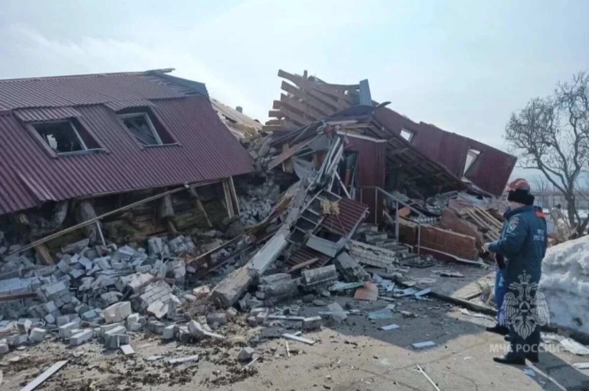    В Самарской области взрыв газа полностью разрушил частный дом