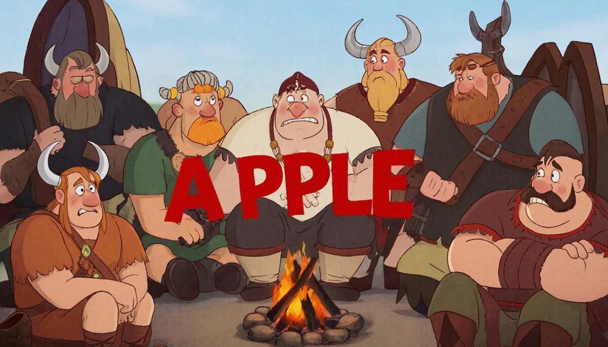 Если Вы скажете A apple лингвисты не умрут, но поморщятся!